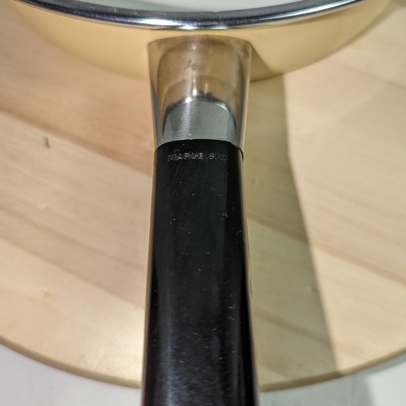 MARUBISHI Mushroom Enamelware Cookware Covered Sauce Pan - Picture 4 of 5